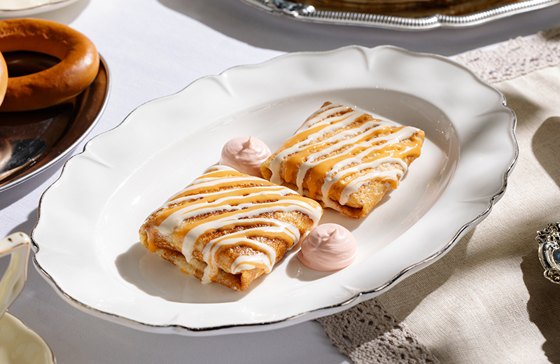 Заказать блины с креветками и белой рыбой