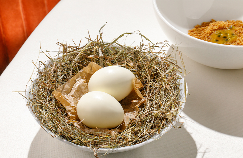 Десерт Яйцо