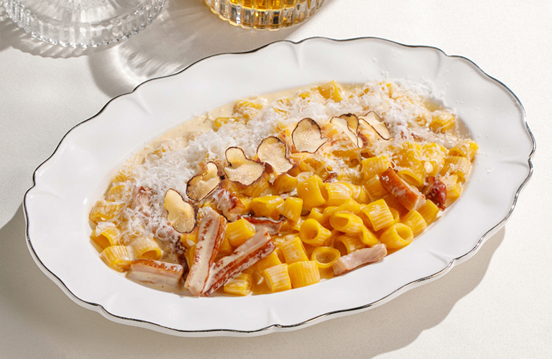 Доставка на дом карбонара с трюфелем