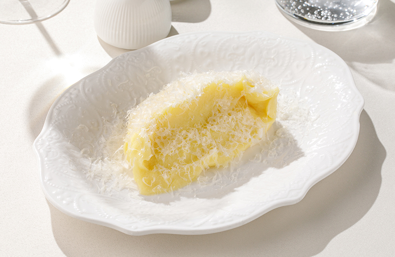 Доставка картофельное пюре с пармезаном