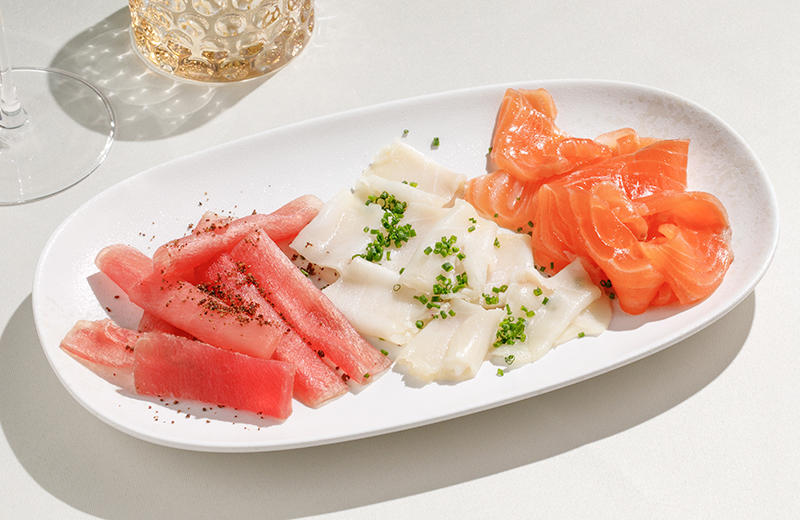 Доставка рыбное плато