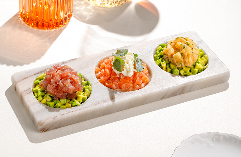 Доставка трио тартаров