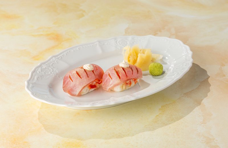 Доставка суши с тунцом и трюфельным кремом