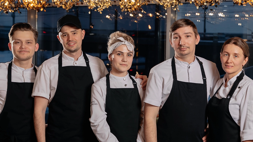 Команда ресторана Cristal