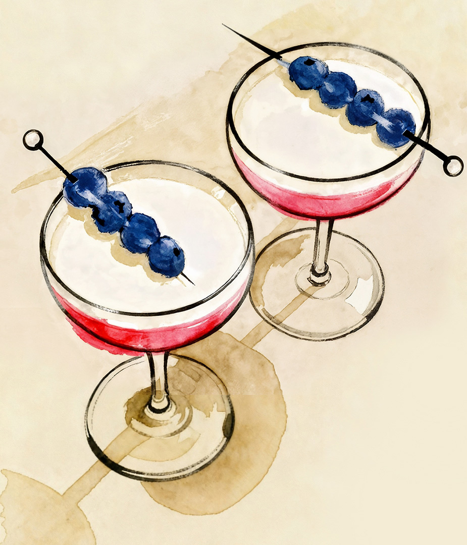 Новое барное меню в ресторане Cristal