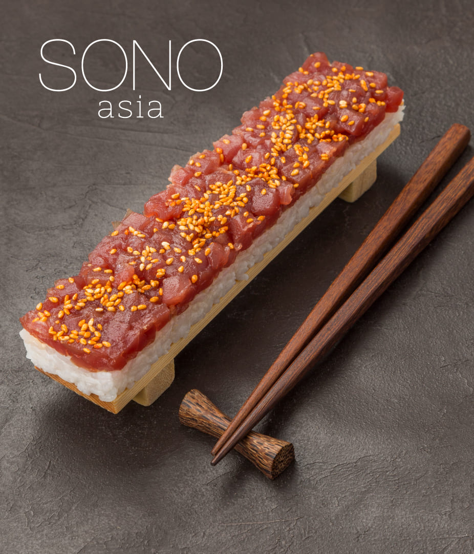 Новый паназиатский ресторан SONO Asia в ресторане Cristal