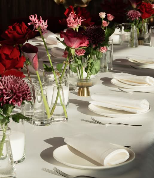 Банкет с видом на Неву в ресторане Cristal