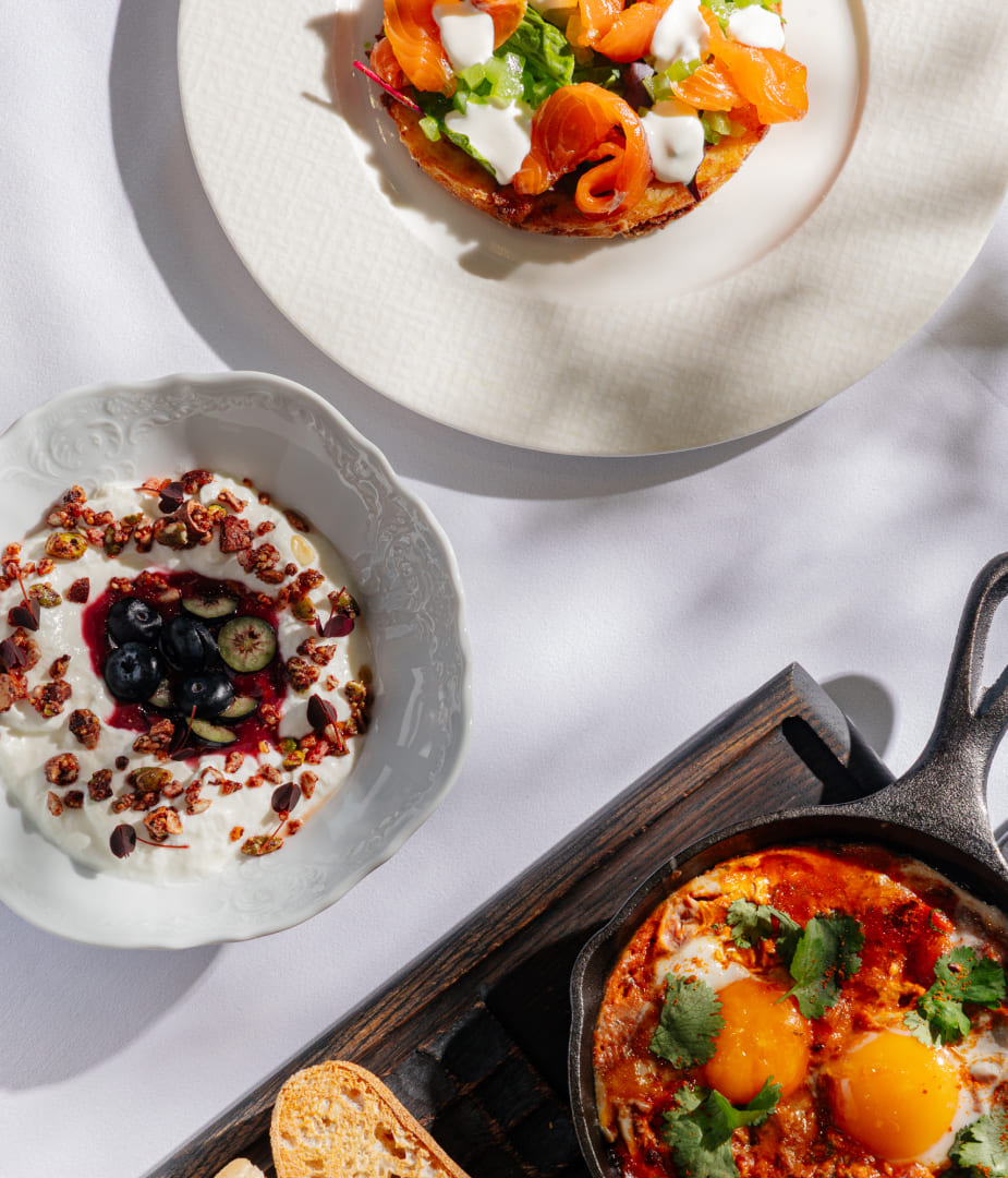 Утреннее меню в CRISTAL в ресторане Cristal