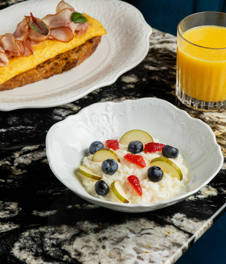 Утреннее меню в CRISTAL в ресторане Cristal